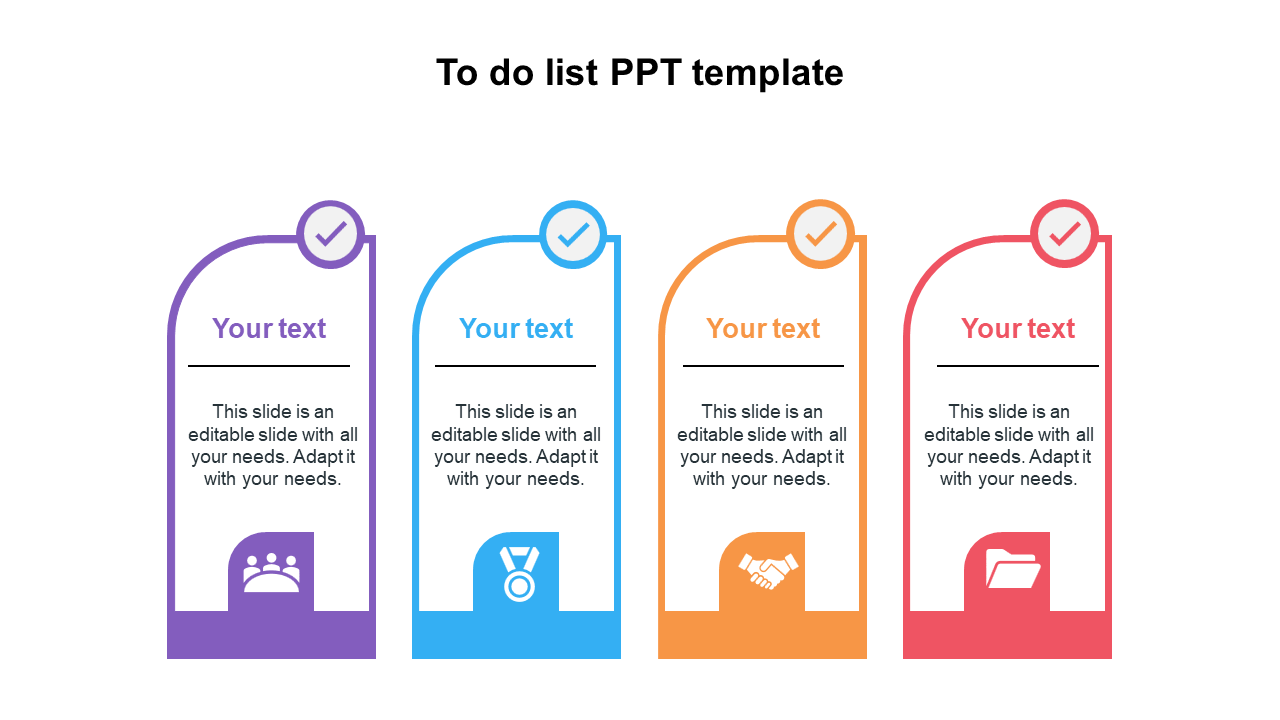 To Do List PPT Template Diagrams